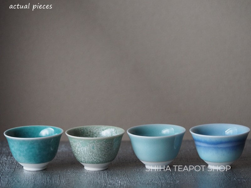 Japan Arita Porcelain 16 Small Tea Cups Set Box 有田16色杯 – SHIHA