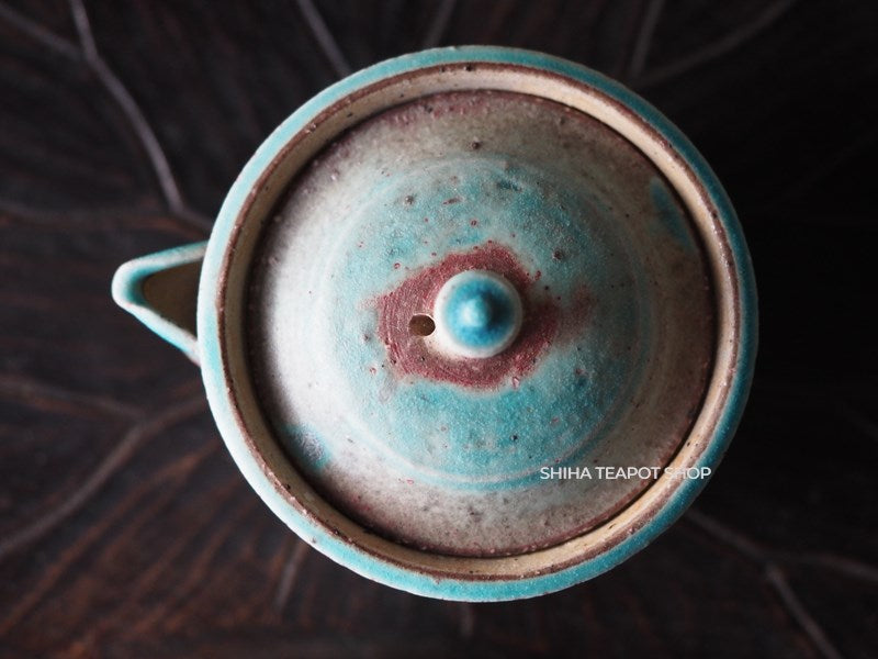 Tokoname Sou Yamada BLUE HOUHIN 山田想宝瓶YS04 – SHIHA TEAPOT SHOP