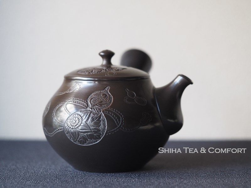 YAMADA HOUSEI Gourd Teapot 宝生葫芦TOKONAME KYUSU JAPANESE – SHIHA