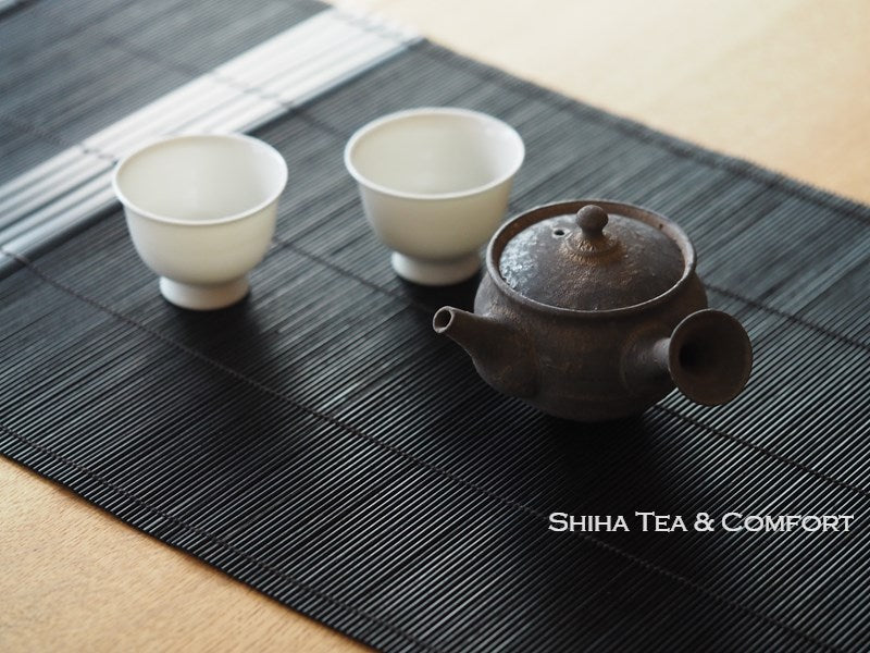 Maekawa Junzo Black Gold Small Japanese Tokoname KyusuTeapot