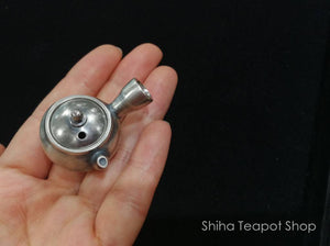 Teapot Style Silver Incense Stand