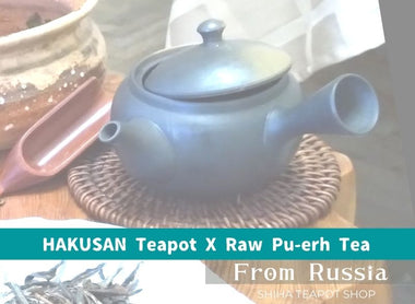 Japanese Teapot in Russia (Hakusan)