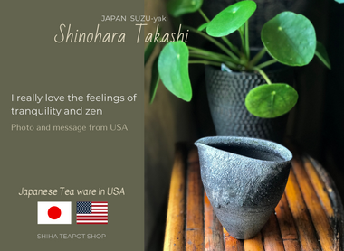 Japanese tea ware in United States (Shinohara Takashi)