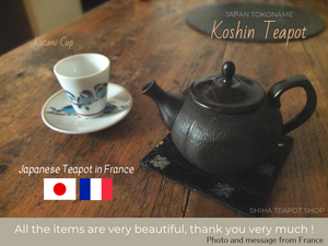 Japanese Teapot in France(Koshin)