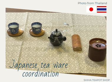 Japanese Tea Ware Coordination in Thailand