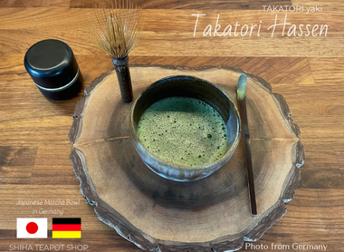 Happy Matcha Teatime with Takatori Hassen Tea Bowl (From Germany)