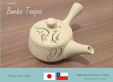 It is beautiful! - Banko White Clay Teapot (From Chile)