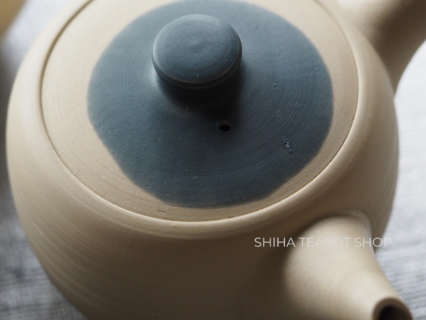 Vintage Tokoname Mizuno Seisen Blue Teapot Teacup Set