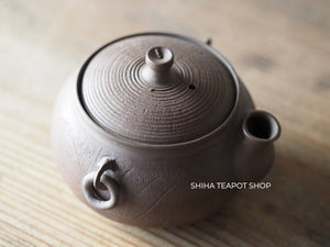 Japanese TOJU Wood-like Ceramic Ring Tokoname Houhin 陶寿 TJ52