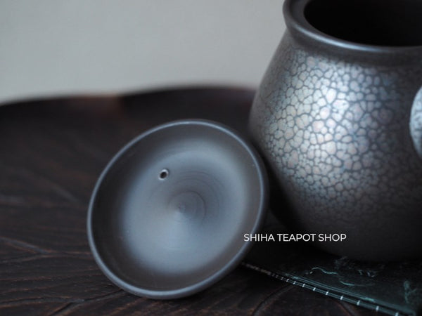 SHORYU Oil Drop Pattern Gold knob Small Teapot 昭龍油滴 SR003