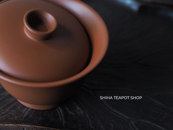 Togen Authentic Red Clay Susuri-Chawan (Gaiwan) (1pc)