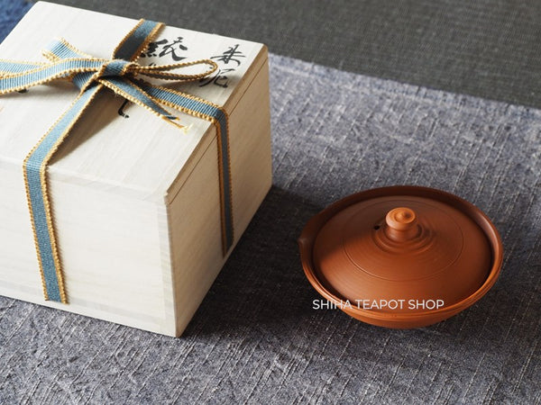 Murakosh Fugetsu Red Clay Shiboridashi Teapot 風月
