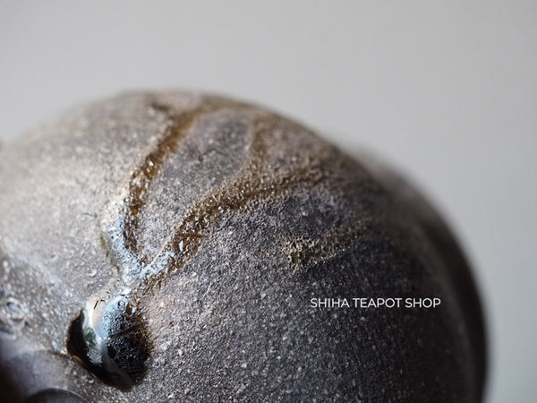 Wood Fired SUZUyaki Vase  Shinohara Takashi  First Firing 珠洲柴焼 SZ601