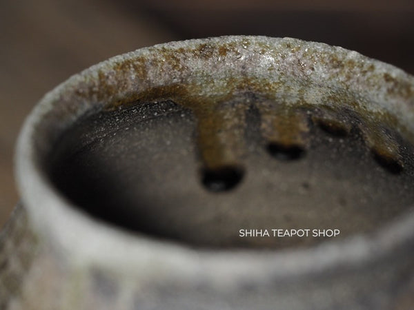 Wood Fired SUZUyaki Vase  Shinohara Takashi  First Firing 珠洲柴焼 SZ601