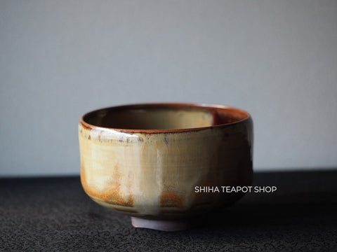 Takatori Yuko Kakewake Matcha Chawan Bowl (Takatori Hassen Kiln) TY81