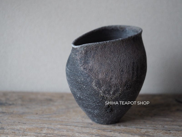 Wood Fired SUZUyaki Pitcher Shinohara Takashi  First Firing 珠洲柴焼 SZ602