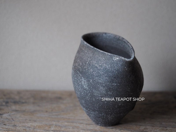 Wood Fired SUZUyaki Pitcher Shinohara Takashi  First Firing 珠洲柴焼 SZ602