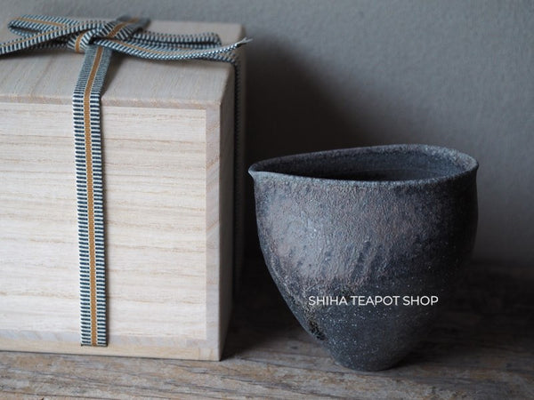 Wood Fired SUZUyaki Pitcher Shinohara Takashi  First Firing 珠洲柴焼 SZ602