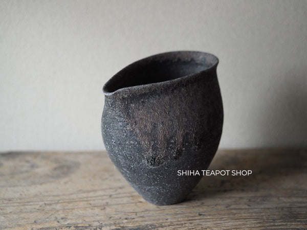 Wood Fired SUZUyaki Pitcher Shinohara Takashi  First Firing 珠洲柴焼 SZ260