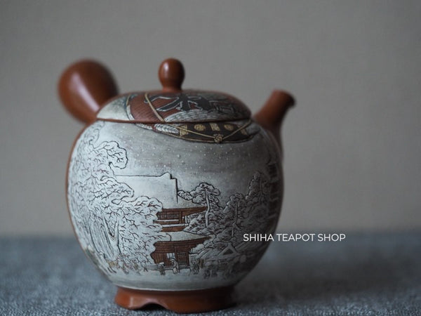 Kodo Yoshikawa ”Asakusa Sensoji Temple" Teapot KD811