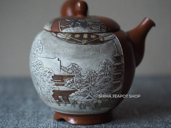 Kodo Yoshikawa ”Asakusa Sensoji Temple" Teapot KD811