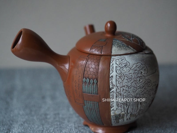Kodo Yoshikawa ”Asakusa Sensoji Temple" Teapot KD811