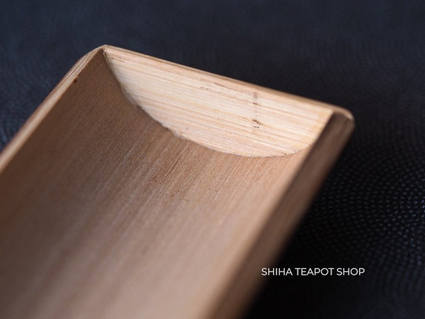 Senchado Tea Measure Bamboo Spoon Sago Used (Side-order) 茶則茶合二手 K10