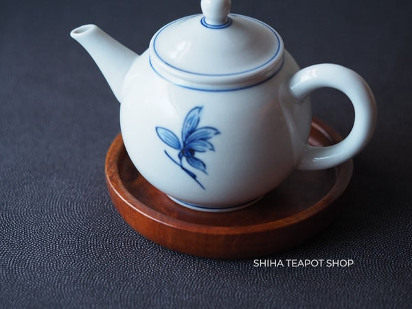 Antique Senchado Round Teapot Mat (side-order) 急須台 K13
