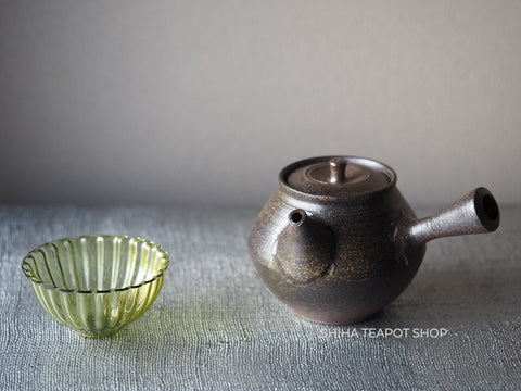 Hokujo (Shimizu Genji ) Nuance Black Teapot HK98 北條