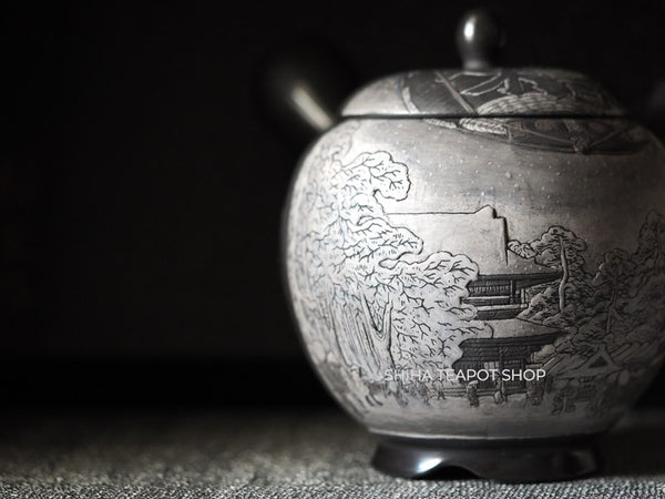 Kodo Yoshikawa  "Monochrom Asakusa Sensoji Temple" Teapot