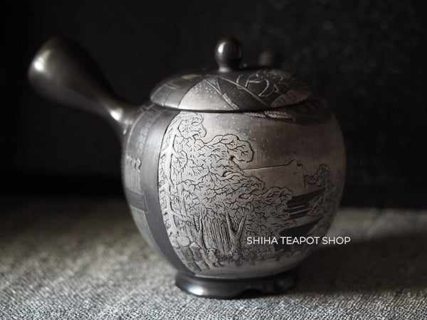 Kodo Yoshikawa  "Monochrom Asakusa Sensoji Temple" Teapot