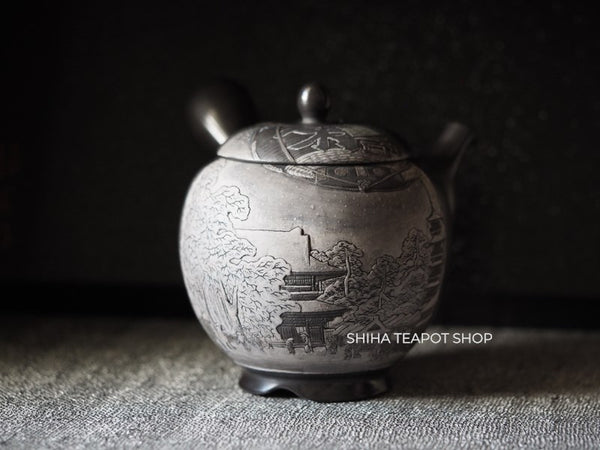 Kodo Yoshikawa  "Monochrom Asakusa Sensoji Temple" Teapot