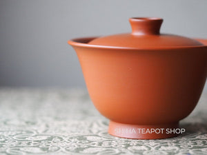 Togen Authentic Red Clay Susuri-Chawan (Gaiwan) (1pcs)