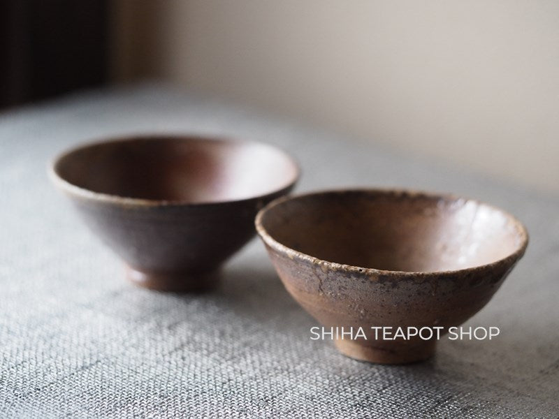 [Sold out] Bizen Tenmoku Shape Pair Cup