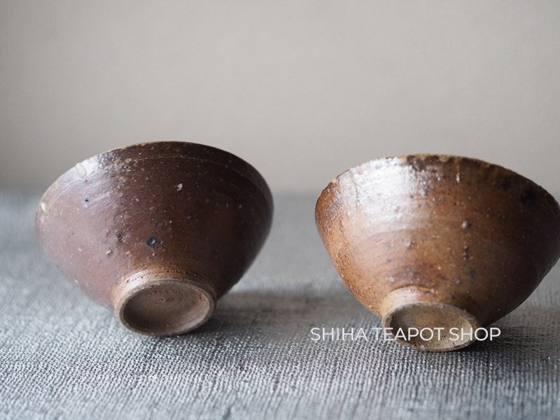 [Sold out] Bizen Tenmoku Shape Pair Cup