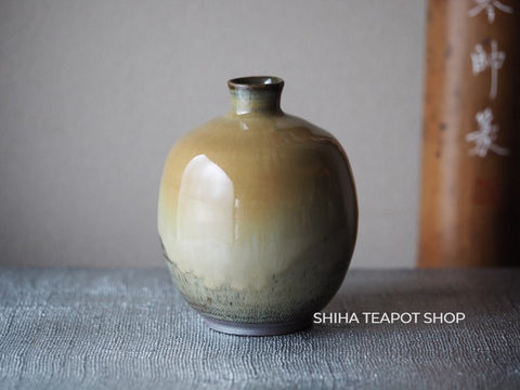 Takatori-yaki Takatori Hassen Hachinojofushin Small Flower Vase  八仙窯