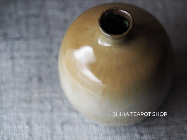 Takatori-yaki Takatori Hassen Hachinojofushin Small Flower Vase  八仙窯