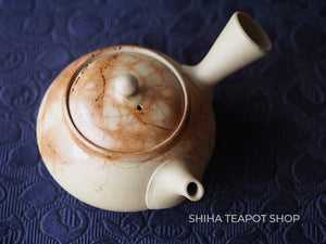 HAKUSAN Old Tokoname Clay Seaweed Sencha Small Kyusu Teapot H77