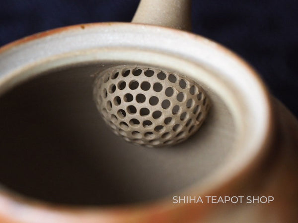 HAKUSAN Old Tokoname Clay Seaweed Sencha Small Kyusu Teapot H77