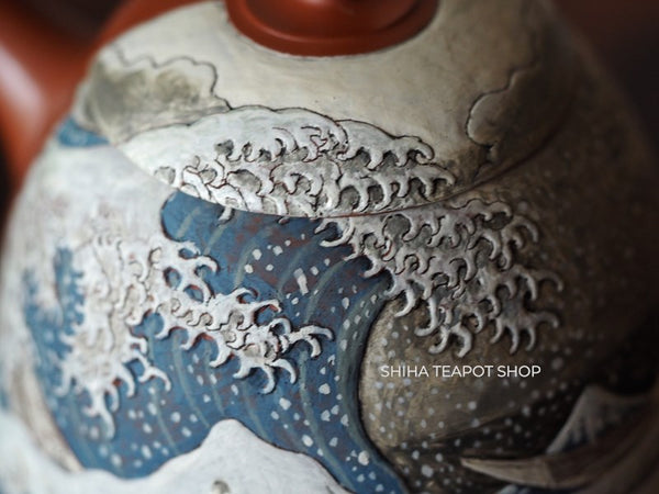 Kodo Yoshikawa ”The Greate Wave" Teapot KD458