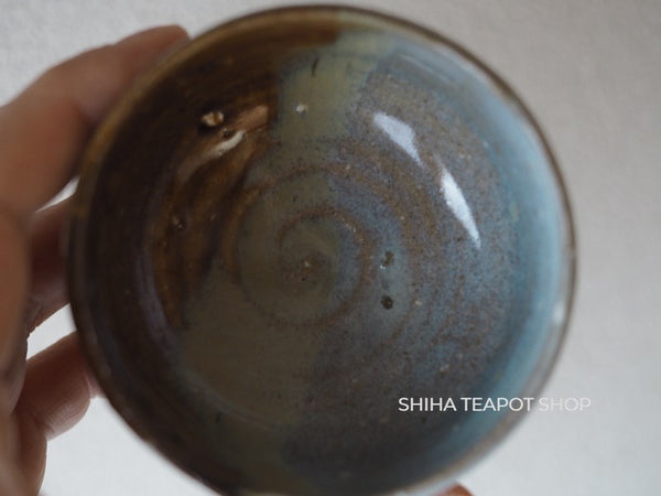 Takatori Hassen Kiln Thin 2 Glazing Cup 高取八仙 HS117