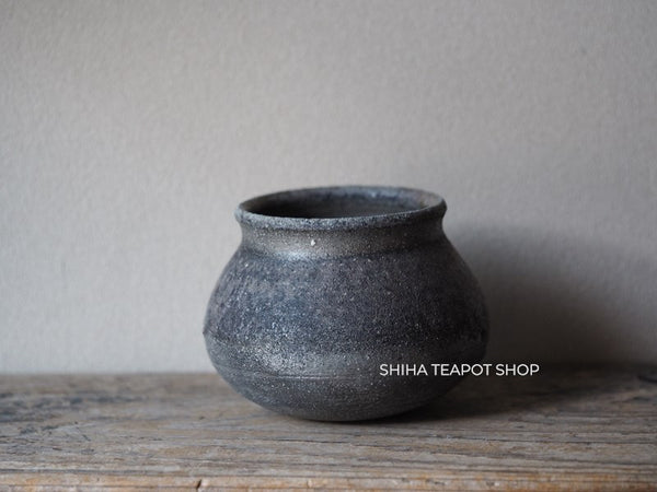 Wood Fired SUZUyaki Vase  Shinohara Takashi  First Firing 珠洲柴焼 SZ606
