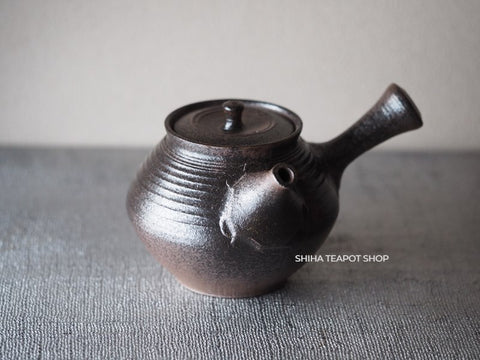 Hokujo (Shimizu Genji ) Nuance Black Teapot HK58 北條