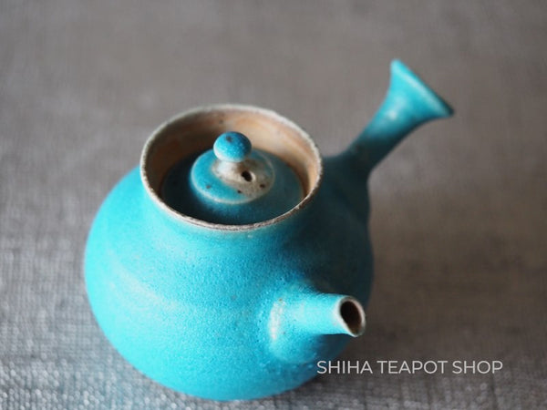 Yamada Sou YS18 Small BLUE Kyusu Teapot for Gyokuro 山田想淡藍
