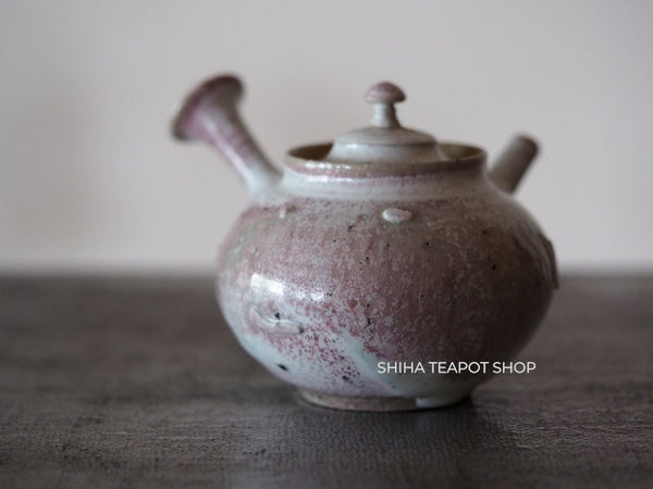 Tokoname Sou Yamada Wood fired White Shell Teapot + 2 cups 山田想 YS11-2