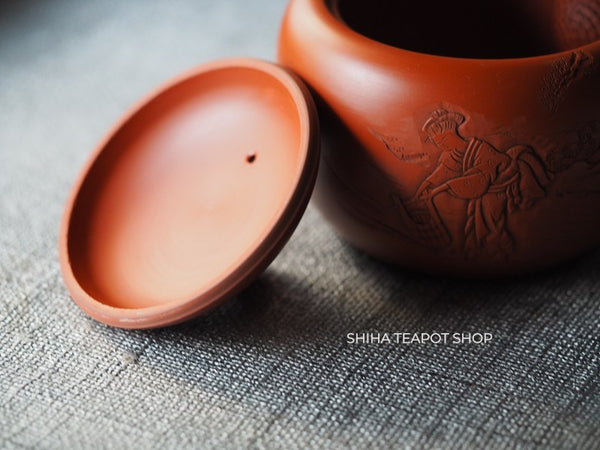 Vintage Hakudo & Baigetsu Masters Women  Showa Era Teapot ‐The Water Carrier