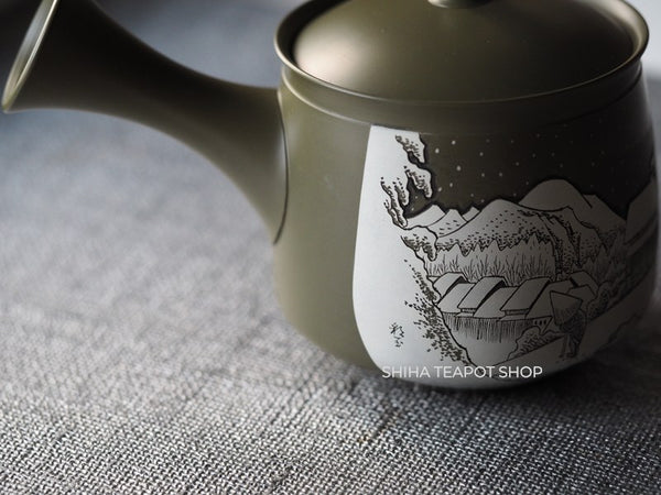 Ukiyoye Kanbara Takasuke Kyusu Teapot