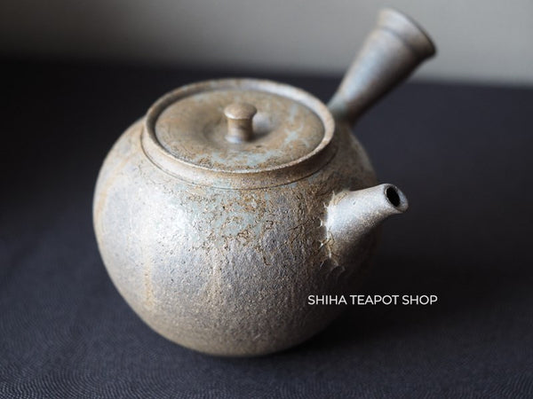 YOKEI MIZUNO YK47 Nanban Hidasuki Mogake Seaweed Tokoname Kyusu Teapot  水野陽景藻掛