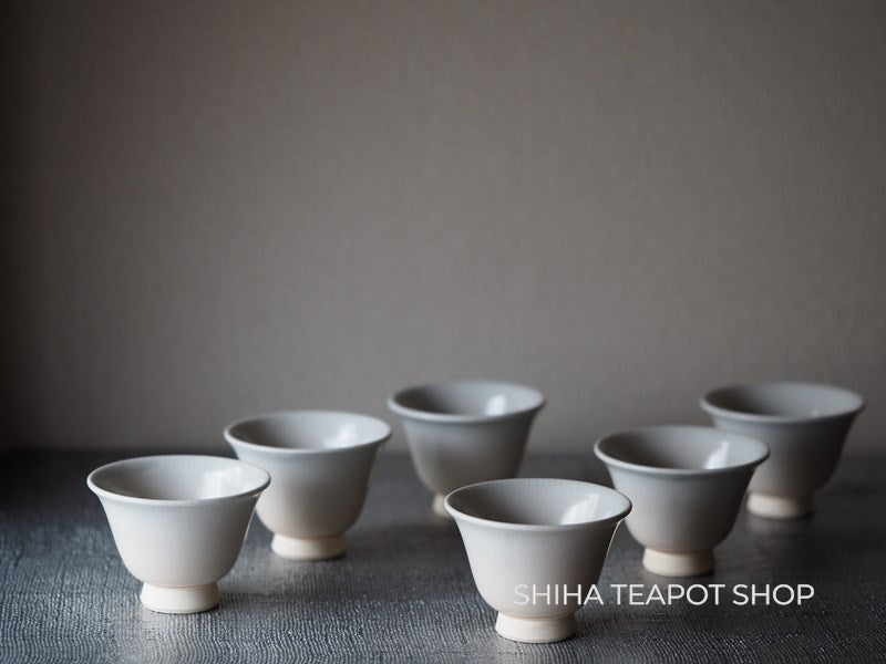 【Sold Out】 Murata Yoshiki Hagi Style Sencha Cup Set (6pcs) 村田益規