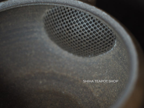 YOKEI MIZUNO YK16 Flat Mogake Seaweed Tokoname Kyusu Teapot  水野陽景藻掛